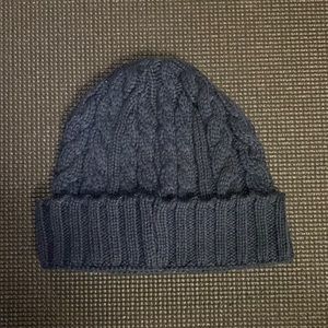 Knit beanie one size